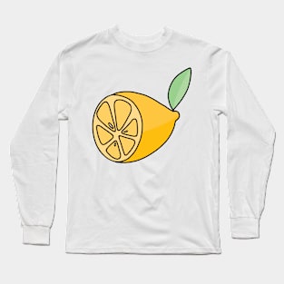 Lemon Half Long Sleeve T-Shirt